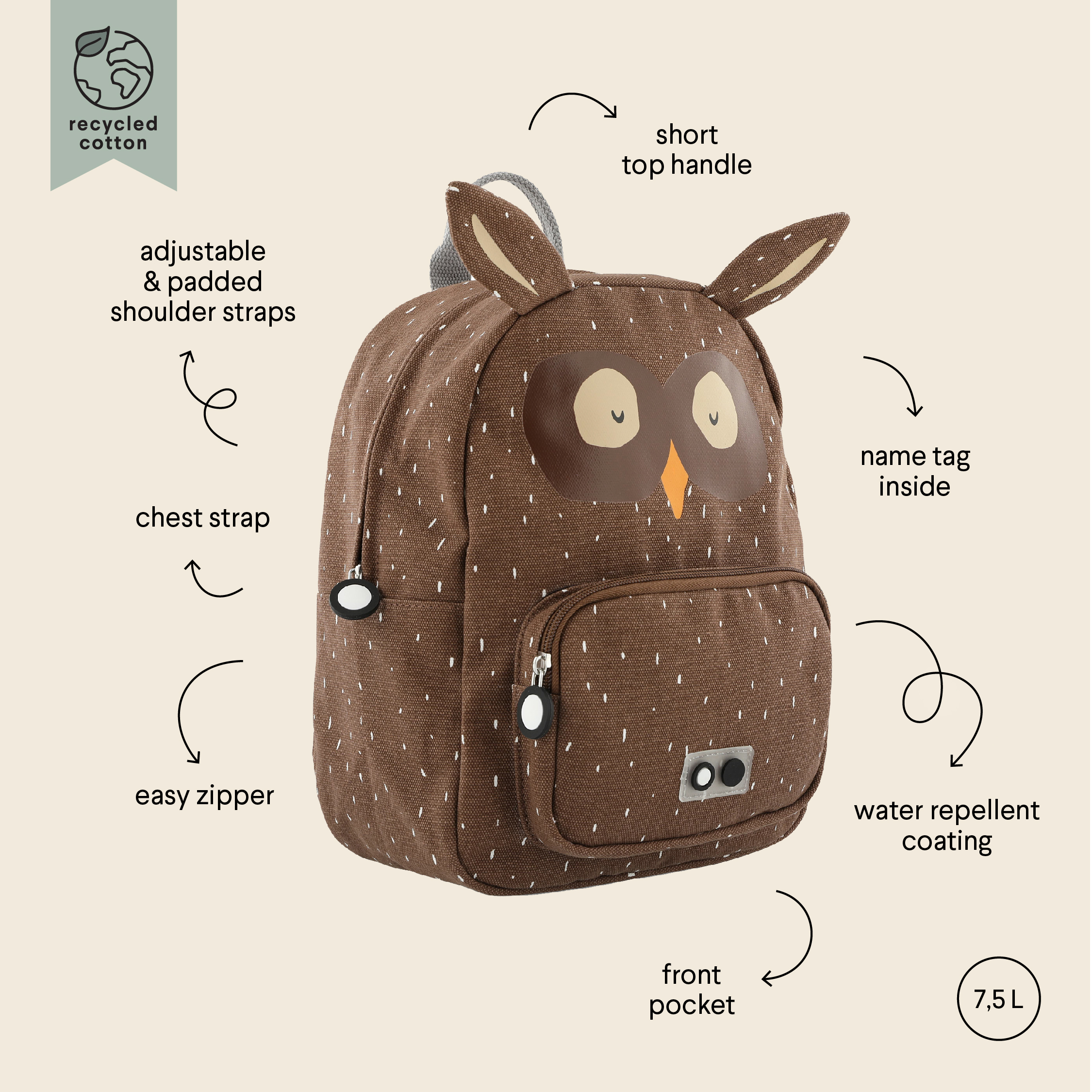 Mochila - Mr. Owl